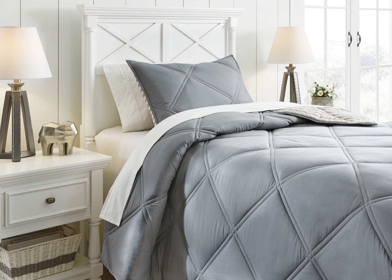 Rhey 2-Piece Twin Comforter Set - furniture place usa