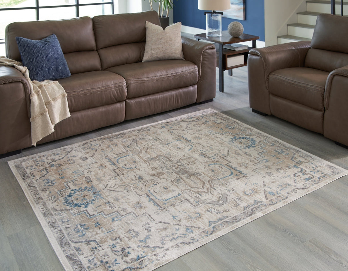 Barkham 5'3" x 7' Rug - furniture place usa