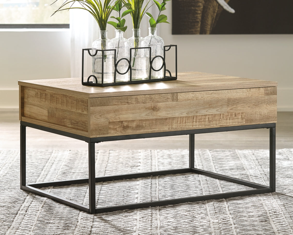 Gerdanet Lift-Top Coffee Table - furniture place usa