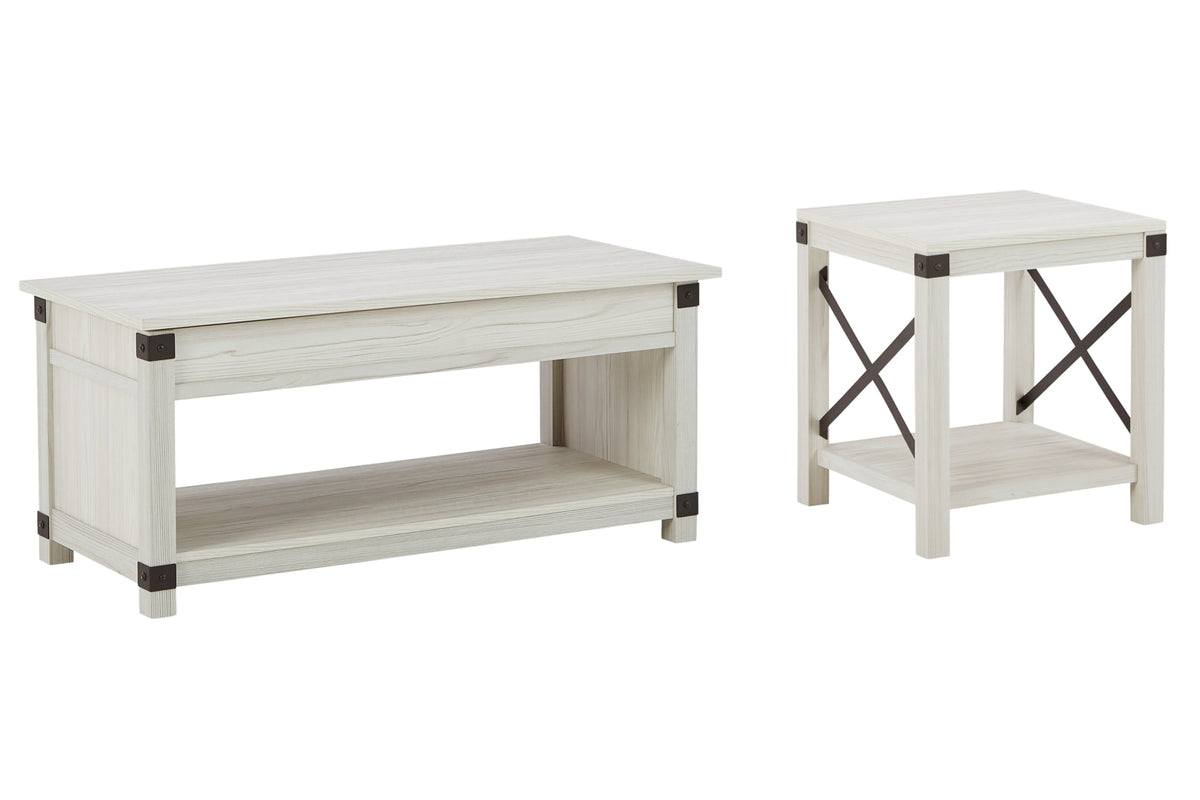 Bayflynn Coffee Table with 1 End Table - furniture place usa