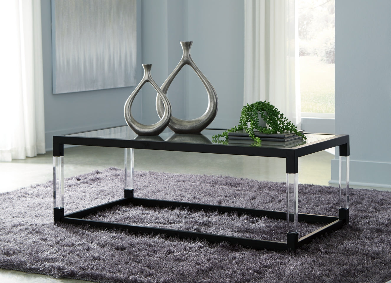 Nallynx Coffee Table with 2 End Tables - furniture place usa