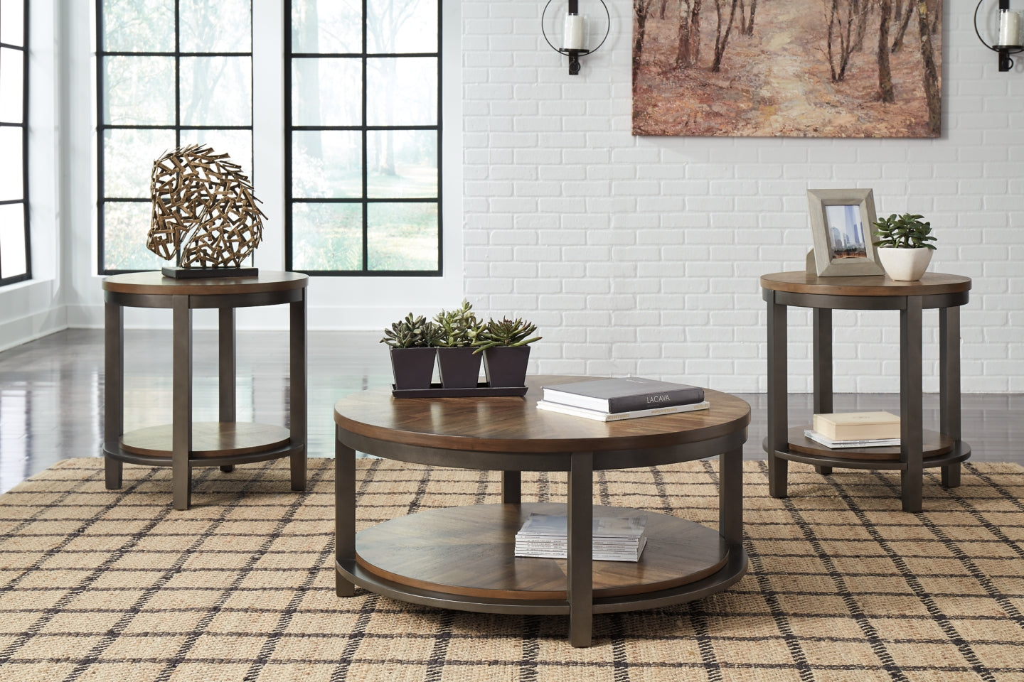 Roybeck Table (Set of 3) - furniture place usa