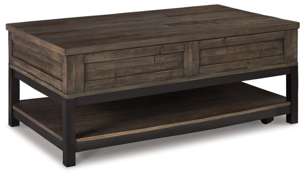 Johurst Coffee Table with Lift Top - furniture place usa