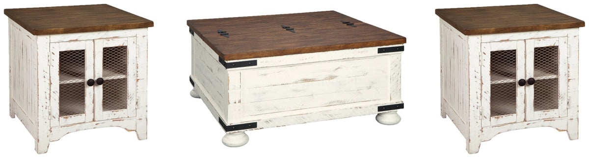 Wystfield Coffee Table and 2 End Tables - furniture place usa