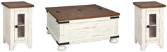 Wystfield Coffee Table and 2 Chairside End Tables - furniture place usa