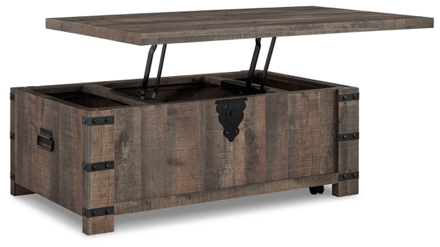 Hollum Coffee Table with 1 End Table - furniture place usa