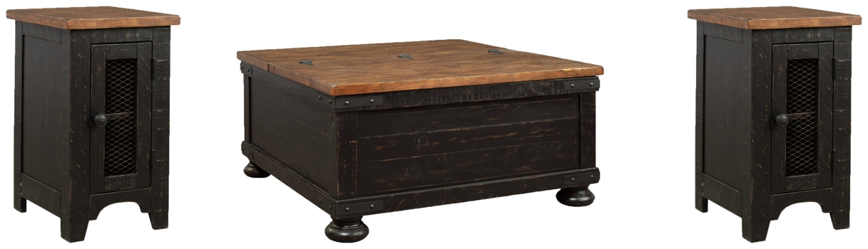 Valebeck Coffee Table with 2 End Tables - PKG008566 - furniture place usa