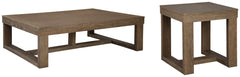 Cariton Coffee Table with 1 End Table - furniture place usa