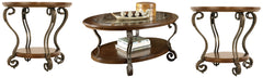 Nestor Coffee Table with 2 End Tables - PKG007225 - furniture place usa