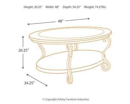Nestor Coffee Table - furniture place usa