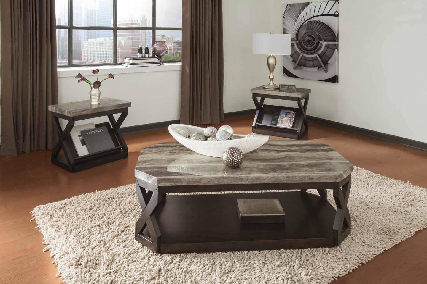Radilyn Table (Set of 3) - furniture place usa