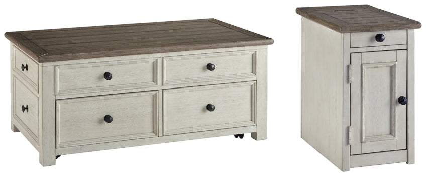 Bolanburg Coffee Table with 1 End Table - PKG008657 - furniture place usa