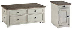 Bolanburg Coffee Table with 1 End Table - PKG008657 - furniture place usa
