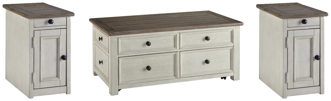 Bolanburg Coffee Table with 2 End Tables - PKG008589 - furniture place usa