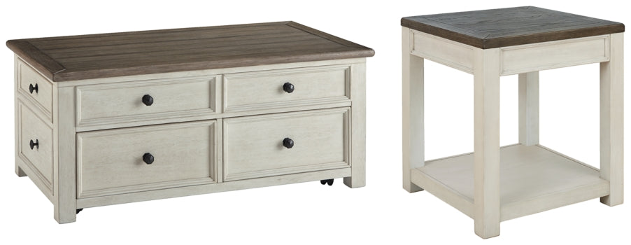 Bolanburg Coffee Table with 1 End Table - PKG008659 - furniture place usa