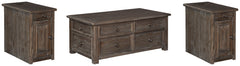 Wyndahl Coffee Table with 2 End Tables - PKG008563 - furniture place usa