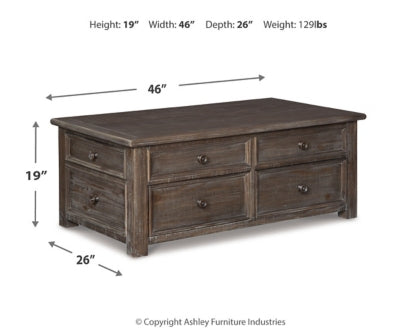 Wyndahl Coffee Table with 2 End Tables - PKG007253 - furniture place usa