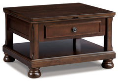 Porter Coffee Table with 2 End Tables - furniture place usa
