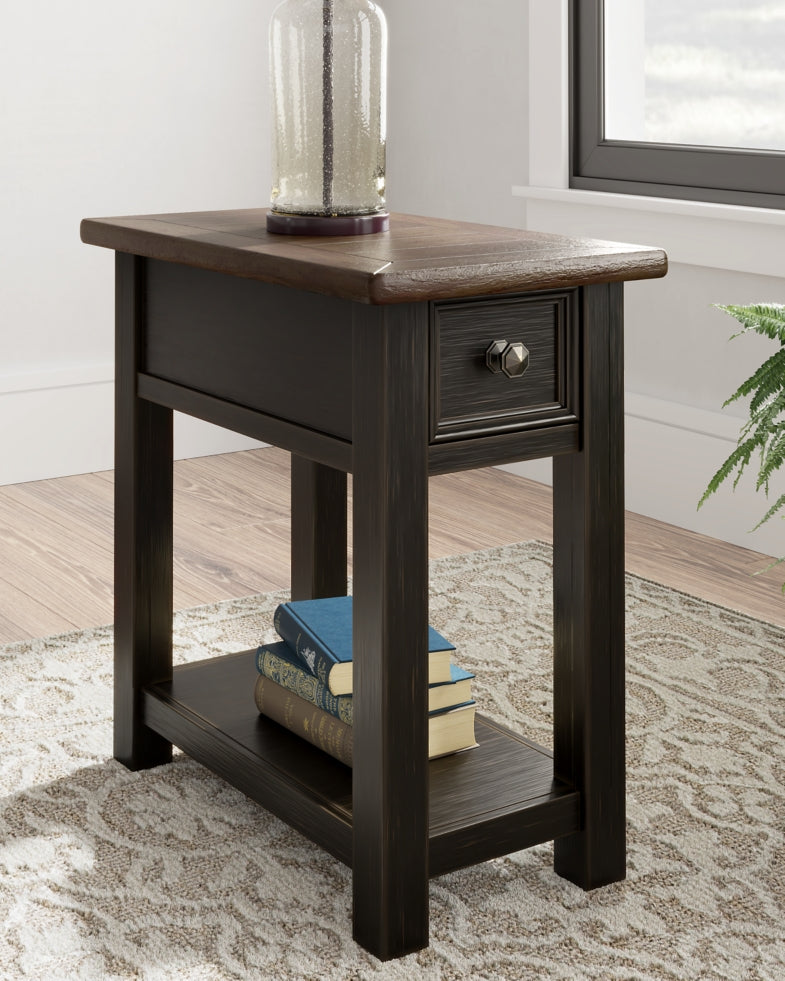 Tyler Creek Chairside End Table - furniture place usa