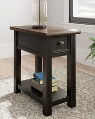 Tyler Creek Chairside End Table - furniture place usa