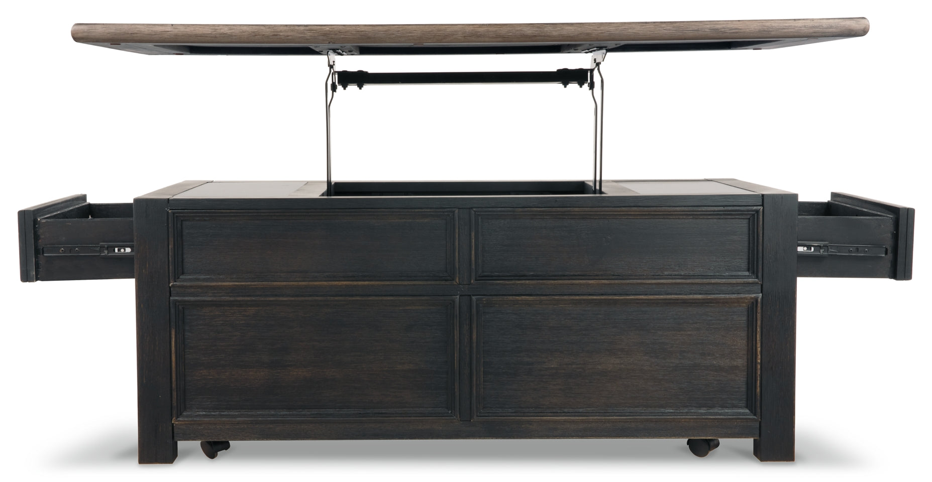 Tyler Creek Coffee Table with Lift Top - furniture place usa
