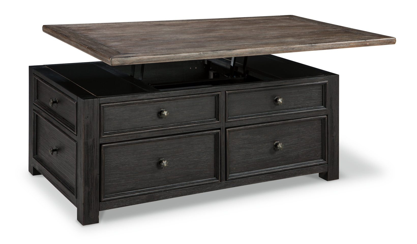 Tyler Creek Coffee Table with Lift Top - furniture place usa