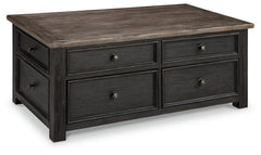 Tyler Creek Coffee Table with Lift Top - furniture place usa