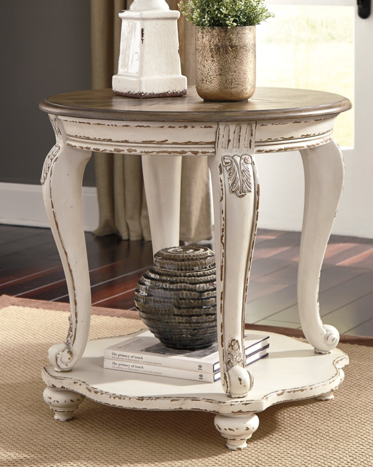 Realyn Coffee Table with 2 End Tables - PKG007270 - furniture place usa