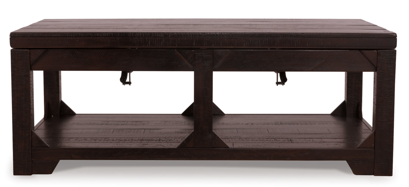 Rogness Coffee Table with Lift Top - furniture place usa