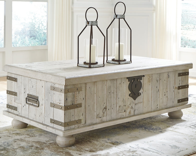Carynhurst Coffee Table with Lift Top - furniture place usa