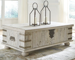 Carynhurst Coffee Table with Lift Top - furniture place usa