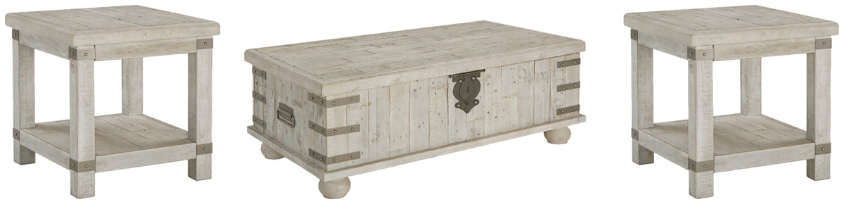 Carynhurst Coffee Table and 2 End Tables - furniture place usa