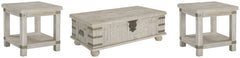 Carynhurst Coffee Table and 2 End Tables - furniture place usa