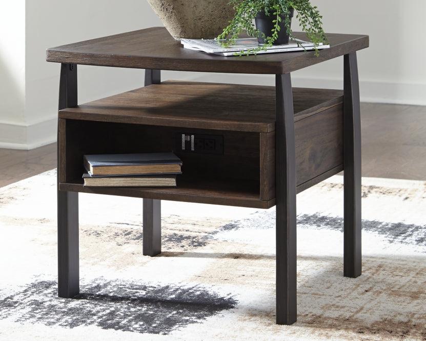 Vailbry Coffee Table with 2 End Tables - PKG007154 - furniture place usa