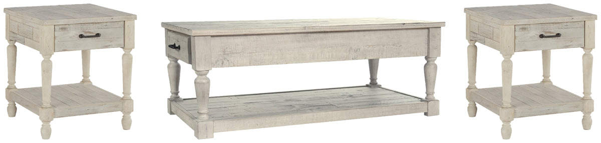 Shawnalore Coffee Table with 2 End Tables - PKG007162 - furniture place usa