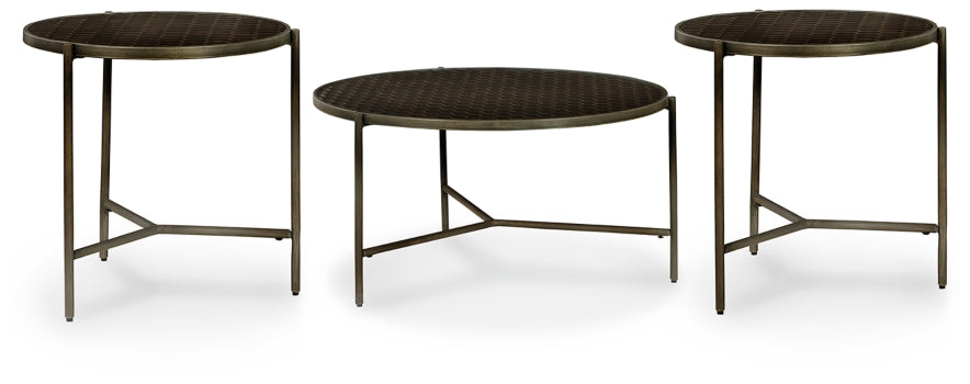 Doraley Coffee Table with 2 End Tables - PKG014878 - furniture place usa