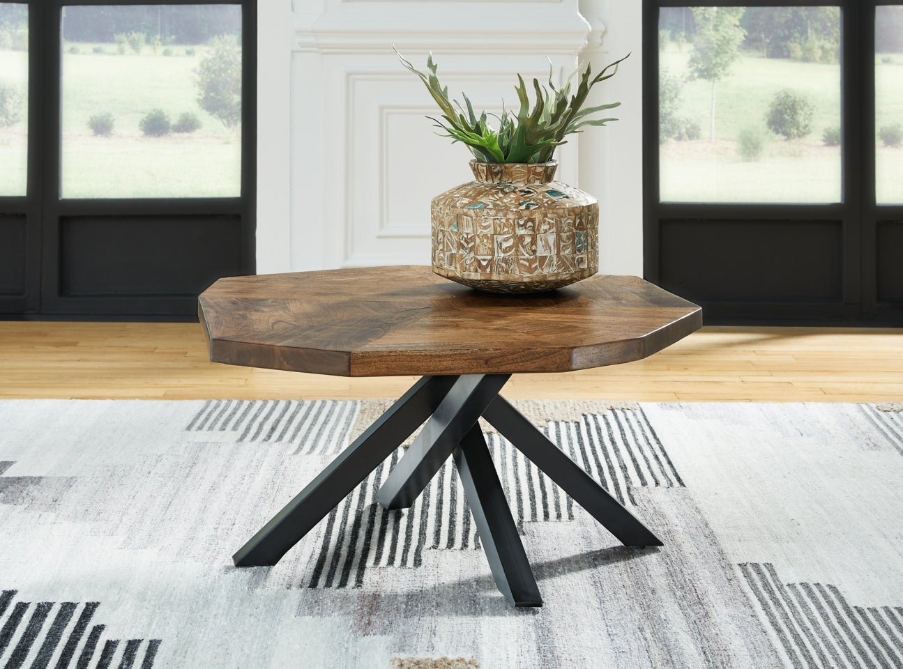 Haileeton Coffee Table with 2 End Tables - furniture place usa