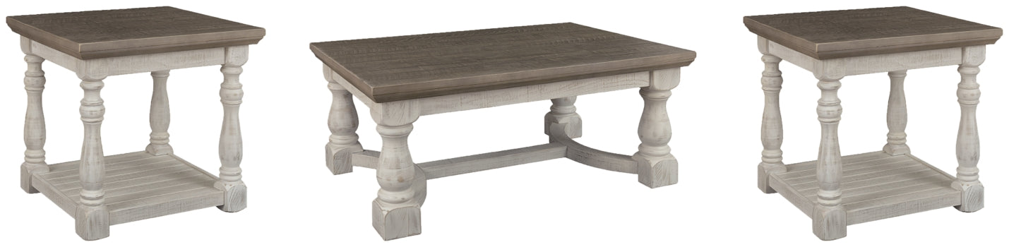 Havalance Coffee Table with 2 End Tables - PKG007176 - furniture place usa