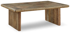 Lawland Coffee Table with 2 End Tables - furniture place usa