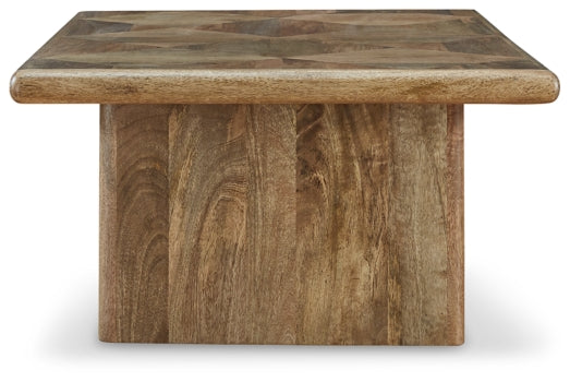 Lawland Coffee Table with 2 End Tables - furniture place usa