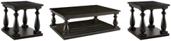 Mallacar Coffee Table with 2 End Tables - furniture place usa