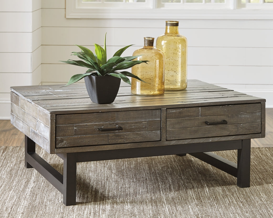 Mondoro Coffee Table with 1 End Table - furniture place usa