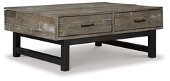 Mondoro Coffee Table with 1 End Table - furniture place usa