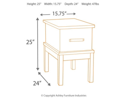 Stanah 2 End Tables - PKG008498 - furniture place usa