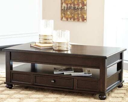 Barilanni Coffee Table with 2 End Tables - furniture place usa