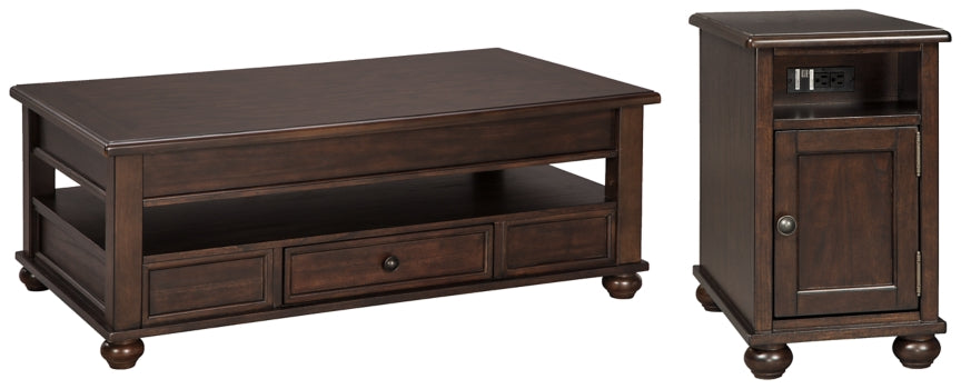 Barilanni Coffee Table with 1 End Table - furniture place usa