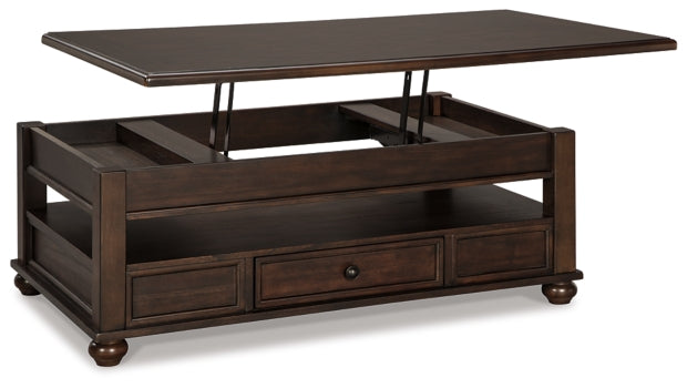 Barilanni Coffee Table with Lift Top - furniture place usa