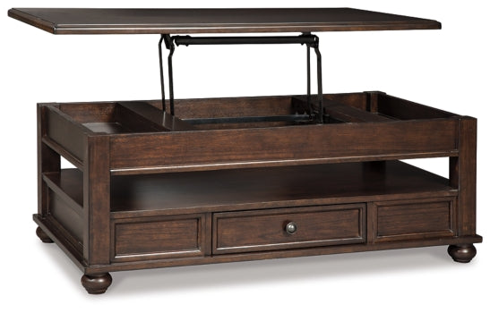 Barilanni Coffee Table with Lift Top - furniture place usa