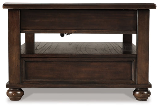 Barilanni Coffee Table with Lift Top - furniture place usa