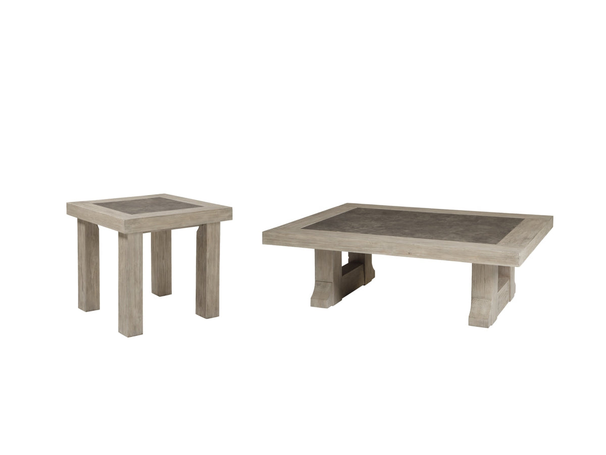 Hennington Coffee Table with 1 End Table - furniture place usa
